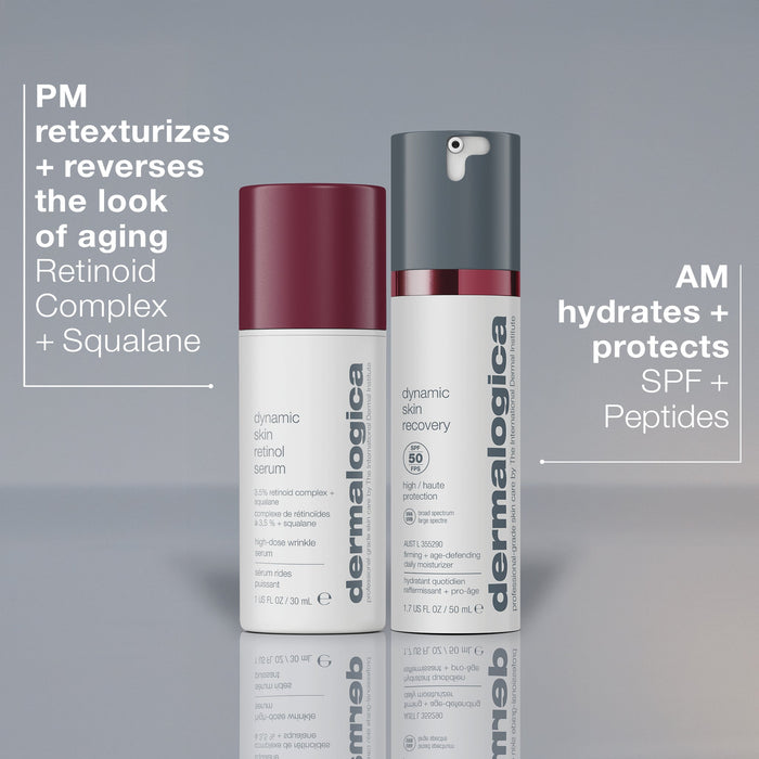 dynamic skin recovery spf50 am pm routine