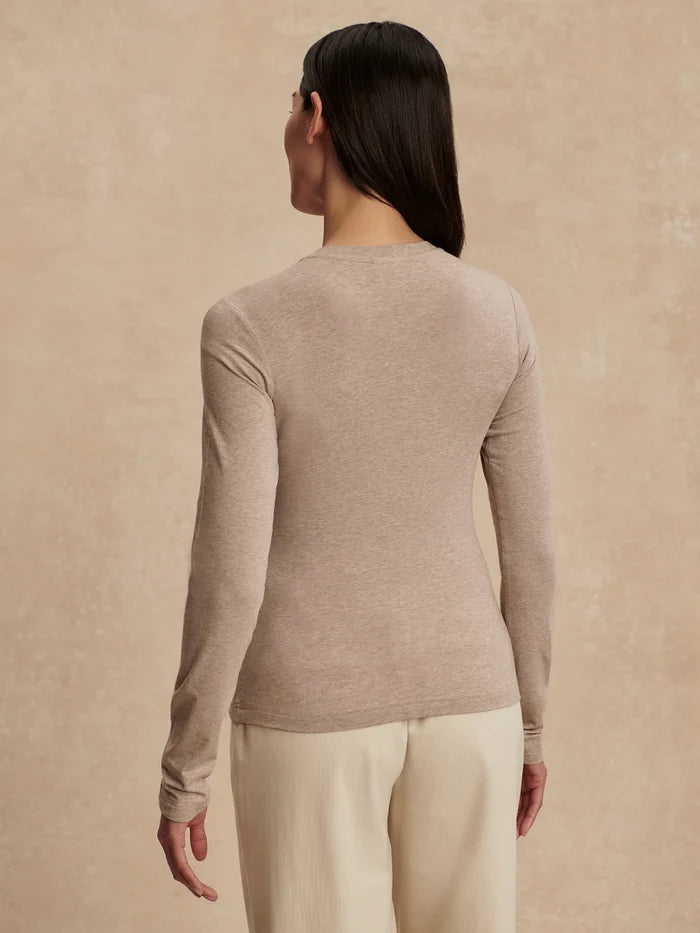 Edna Long Sleeve Fitted Womens Top VAR03034