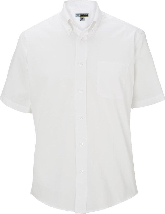 Edwards Pinpoint Oxford Shirt Short Sleeve