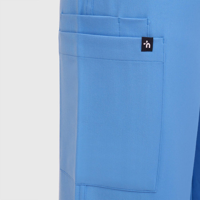 Elan High Waisted Wide-Leg Scrub Pant