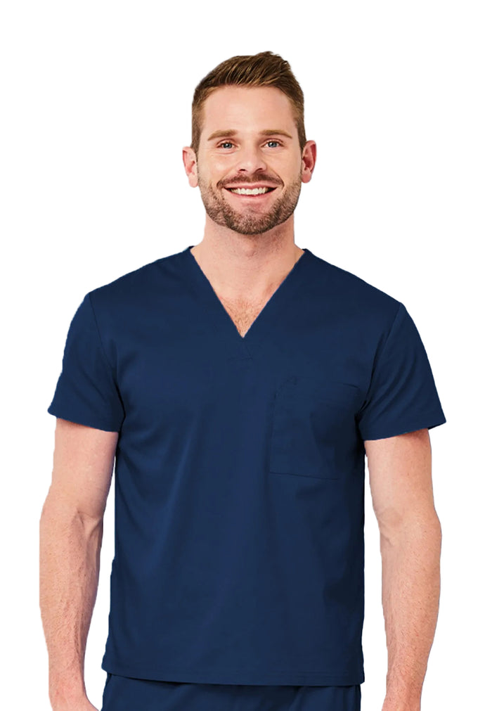 Elements® Unisex 1-Pocket V-Neck Scrub Top