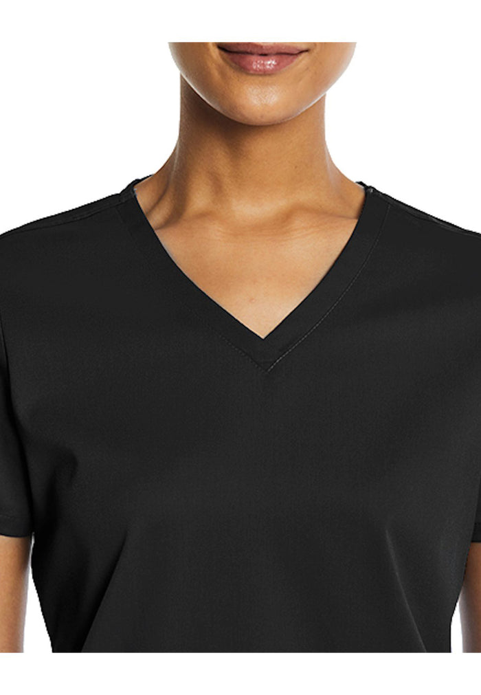 Elements® Women's Basic 2-Pocket V-Neck Scrub Top