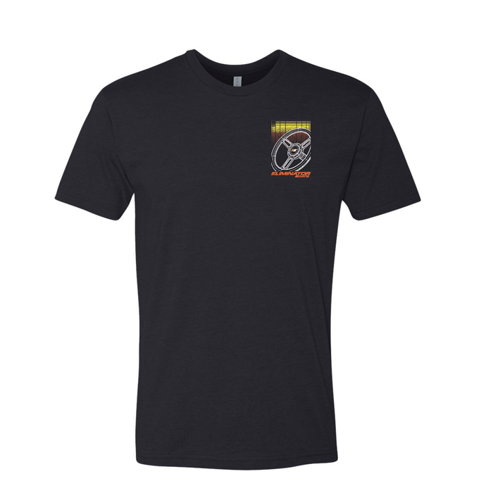 Eliminator Boats "At the Helm" Men's T-Shirt - Black