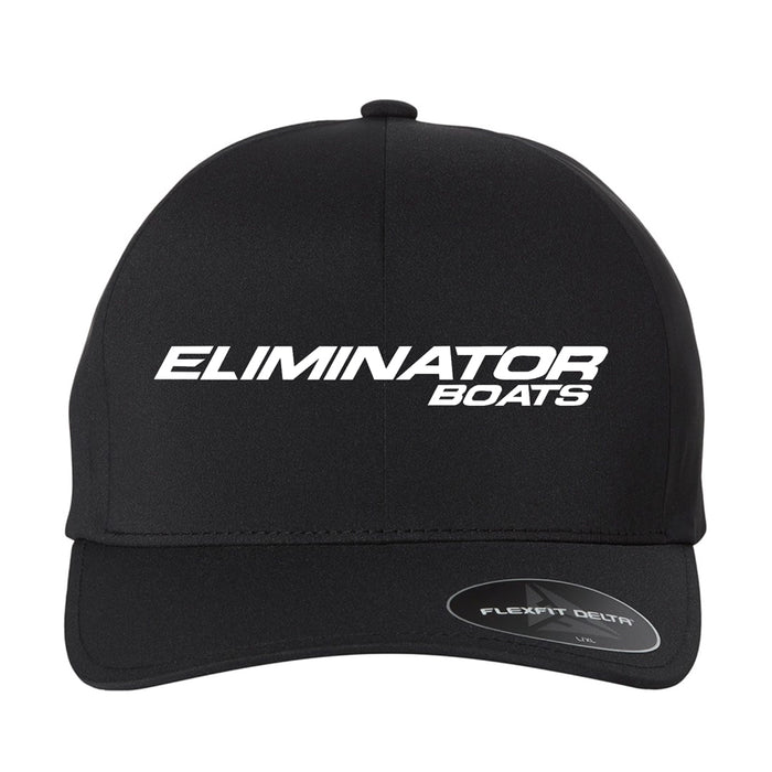 Eliminator Boats Classic Delta Fitted Flexfit Hat - Black/White