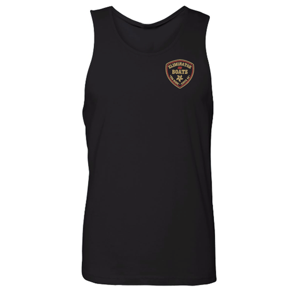 Eliminator Boats Core Crest Men's Tank - Black