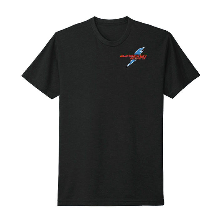 Eliminator Boats Daytona Bolt Men's T-Shirt - Black