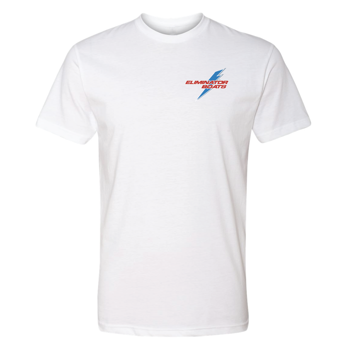 Eliminator Boats Daytona Bolt Men's T-Shirt - White
