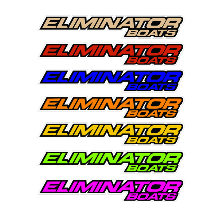 Eliminator Boats Decal