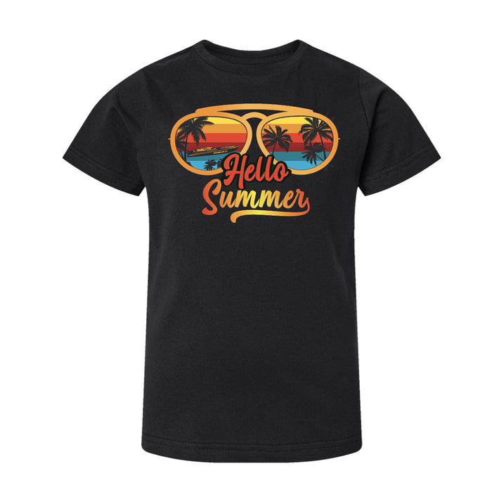 Eliminator Boats Hello Summer Youth T-Shirt - Black