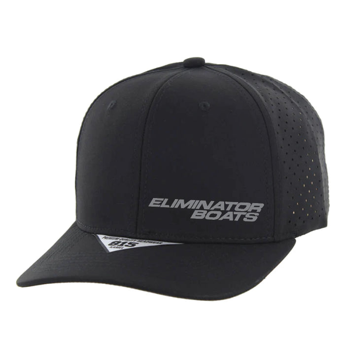 Eliminator Boats Hydro Performance Snapback Hat - Black/Gray
