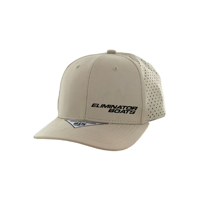 Eliminator Boats Hydro Performance Snapback Hat - Khaki/Black