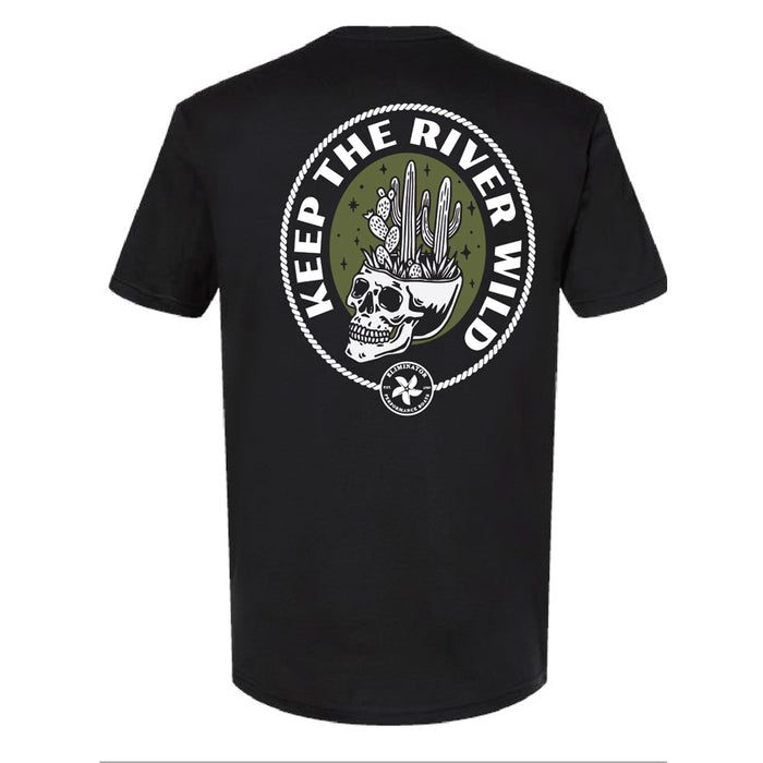 Eliminator Boats Keep The River Wild Men's T-Shirt - Black