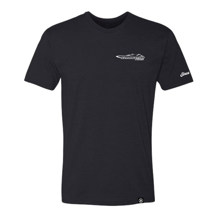 Eliminator Boats Legacy Men's T-Shirt - Black/White