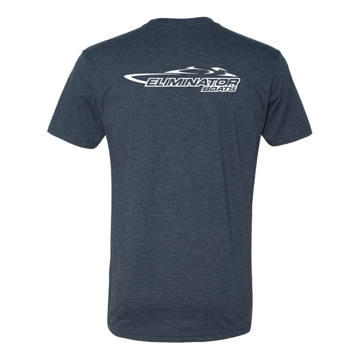 Eliminator Boats Legacy Men's T-Shirt - Navy/White