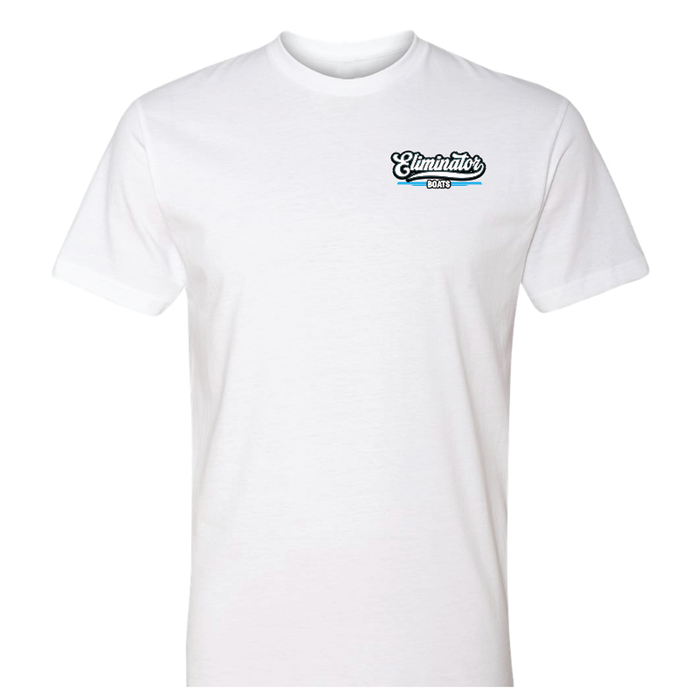 Eliminator Boats Pin-Up Men's T-Shirt - White