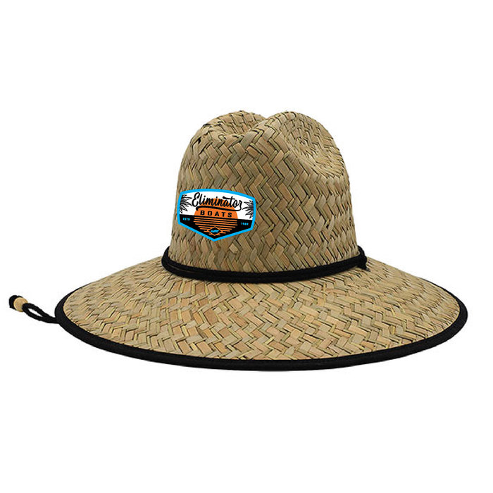 Eliminator Boats Summer Aloe Patch Straw Hat