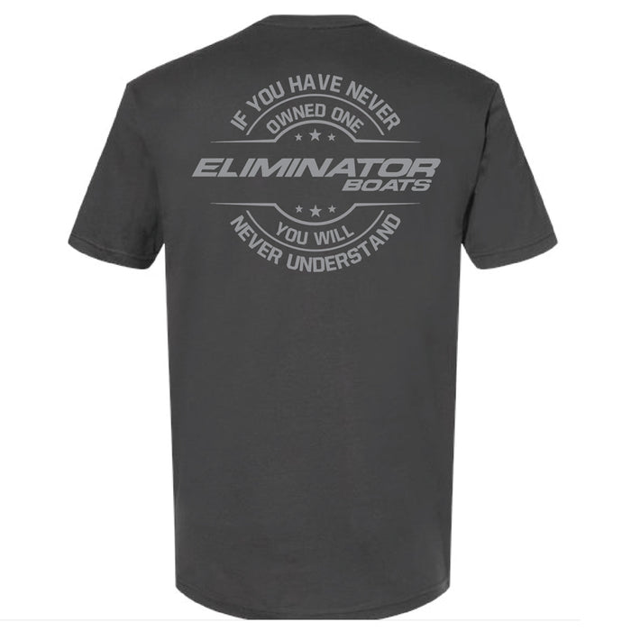 Eliminator Boats "Understand" Men's T-Shirt - Gray