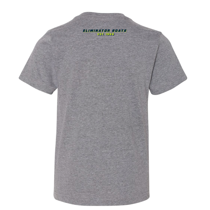 Eliminator Boats Youth T-Shirt - Vests Friends Edition - Granite Heather
