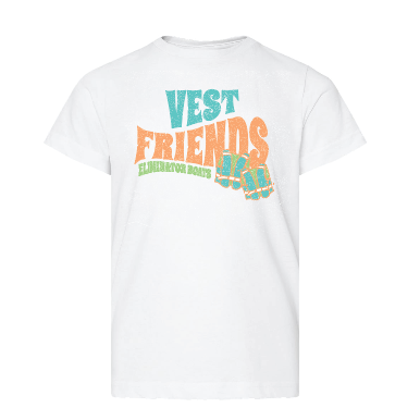 Eliminator Boats Youth T-Shirt – Vests Friends Edition - White
