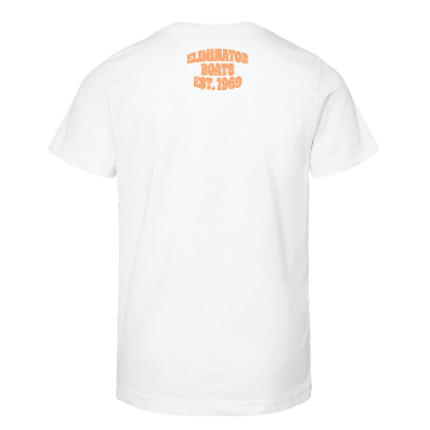 Eliminator Boats Youth T-Shirt – Vests Friends Edition - White