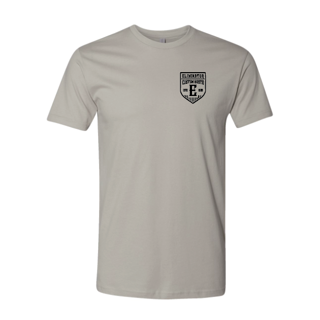 Eliminator Custom Boats Men's T-Shirt - Light Gray/Black