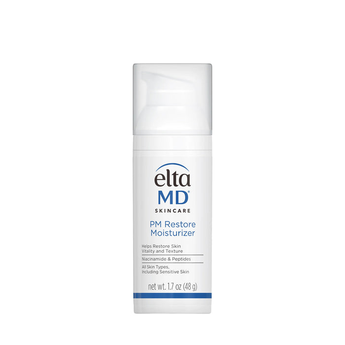 EltaMD PM Restore Moisturizer 1.7 oz bottle for nighttime skin barrier repair
