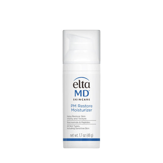 EltaMD PM Restore Moisturizer 1.7 oz bottle for nighttime skin barrier repair