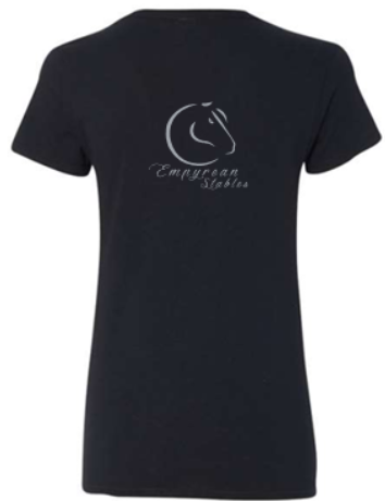 EMPYREAN STABLES LADIES V-NECK T-SHIRT