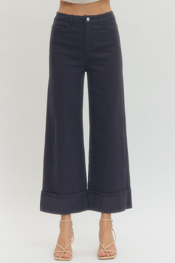 Entro Mid Rise Flare Pants