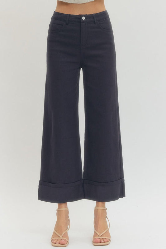 Entro Mid Rise Flare Pants