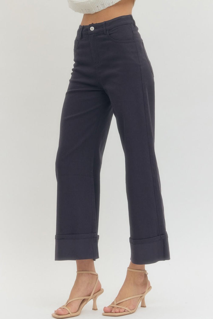 Entro Mid Rise Flare Pants