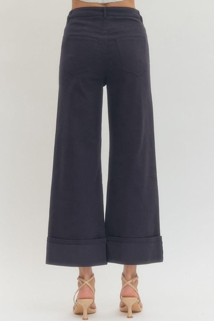 Entro Mid Rise Flare Pants