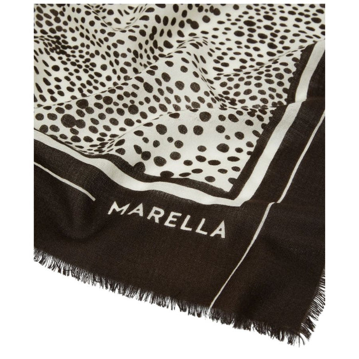 Erba Animal Print Wool Shawl 2613541066200