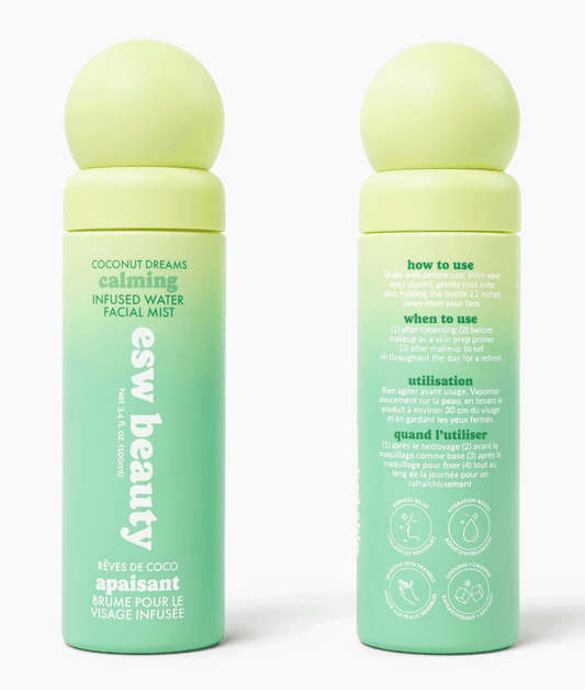 ESW Coconut Dreams Calming Infused Water Facial Mist - Aesthetics By Kell