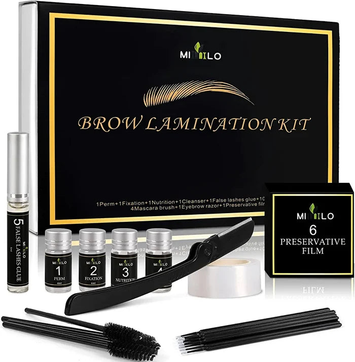 Eyebrow Lamination Solution Kit - Professional Brow Lift & Perm Set - SD Cosmetics Care