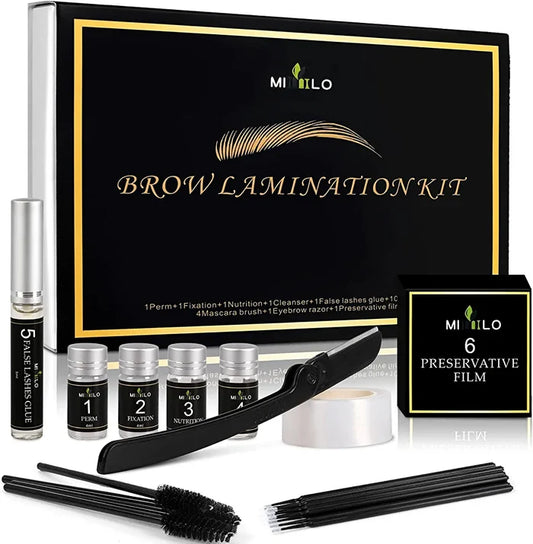 Eyebrow Lamination Solution Kit - Professional Brow Lift & Perm Set - SD Cosmetics Care