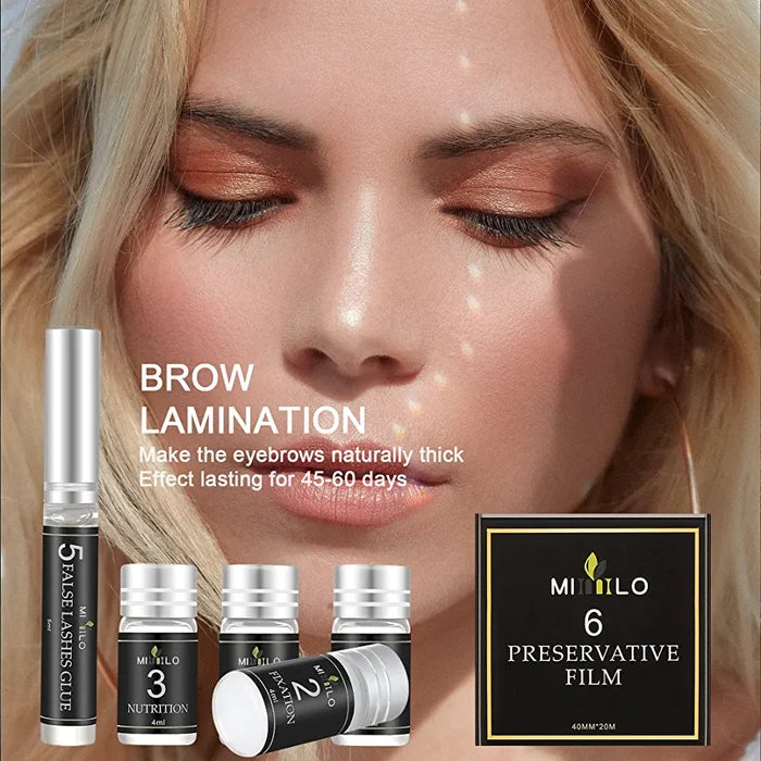 Eyebrow Lamination Solution Kit - Professional Brow Lift & Perm Set - SD Cosmetics Care