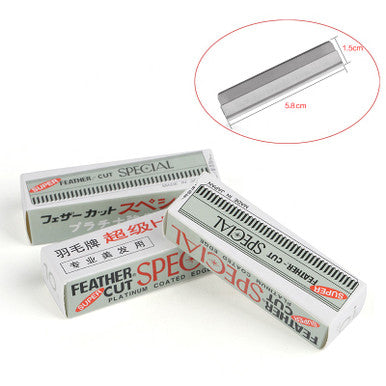 Eyebrow Razor Blade 10pcs Pack / Permanent Makeup Pencil Blade - SD Cosmetics Care