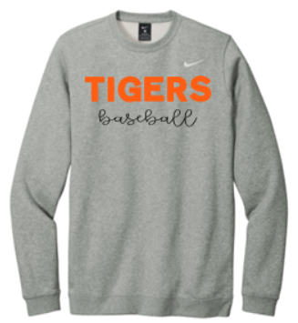 FBA NIKE FLEECE CREW - GREY
