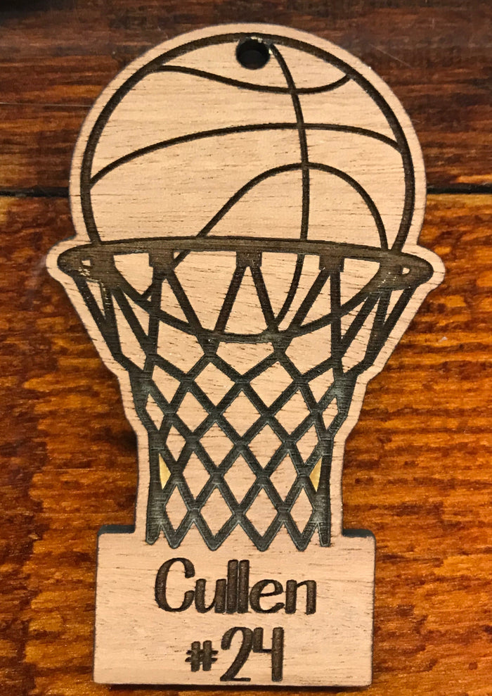 FHS BOYS BASKETBALL CUSTOM HOLIDAY ORNAMENT