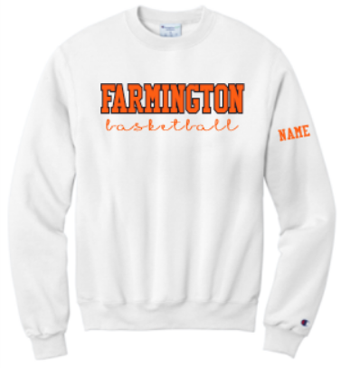 FHS GIRLS BASKETBALL CHAMPION REVERSE WEAVE CREWNECK SWEATSHIRT