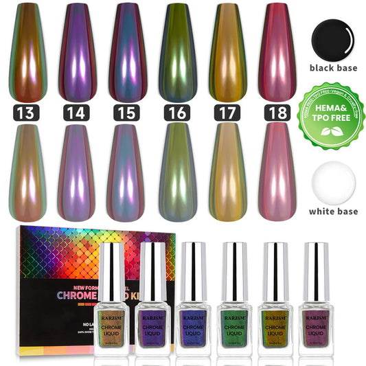 Flash Sale Chameleon Liquid Chrome Powder Kit 6pcs 5ml - 33% OFF Limited Time Sale
