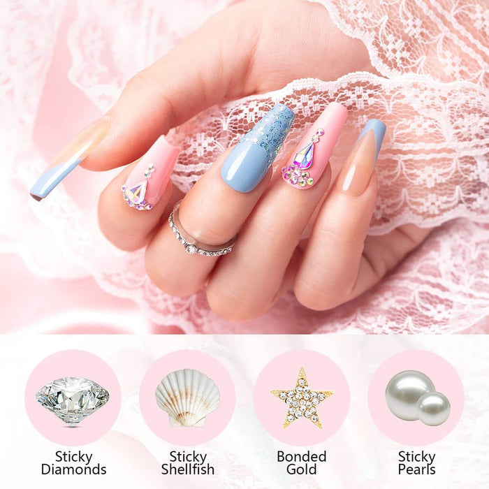 RARJSM ®Rhinestone Nail Art Glue Gel | 15ml