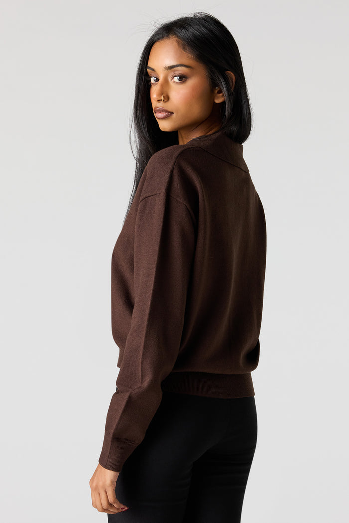 Flat Collared Sweater