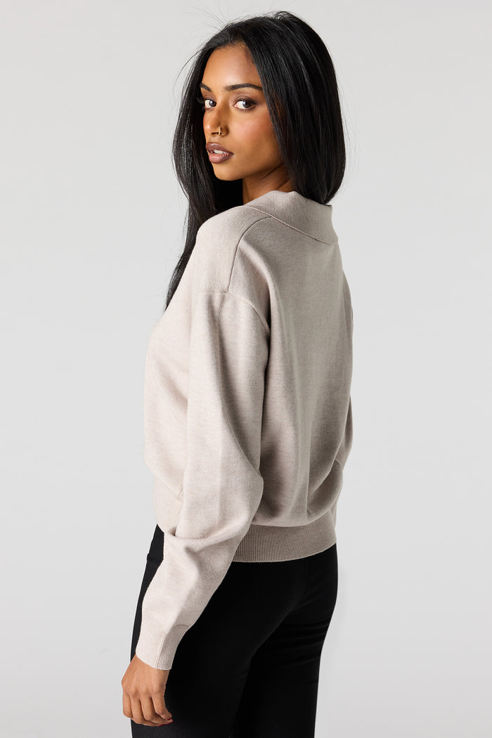 Flat Collared Sweater