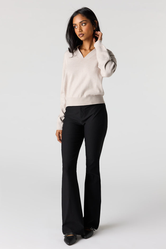 Flat Collared Sweater