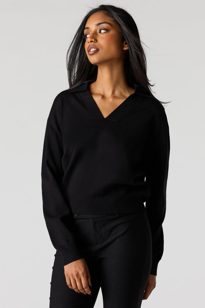 Flat Collared Sweater
