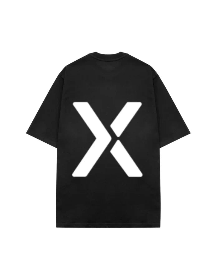 FLEX FITNESS x BANX CLO - X Tee - BLACK