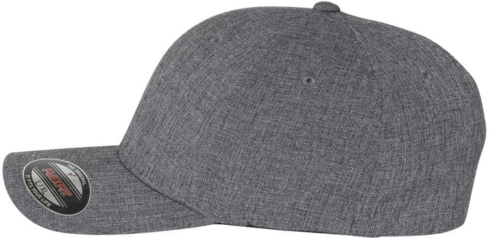 no-logo Flexfit Heatherlight Mélange Cap-Headwear-Flexfit-Thread Logic