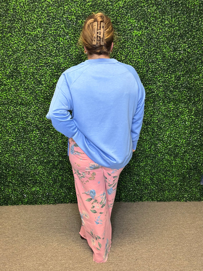 Floral Twill Pants by Easel FINAL SALE